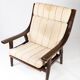 Fauteuil en chêne Hans J. Wegner fabriqué par Getama 60