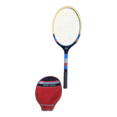 Raquette Tennis Ancienne SPORT 200 Ace Big’s Bois + Housse Rouge Vinta