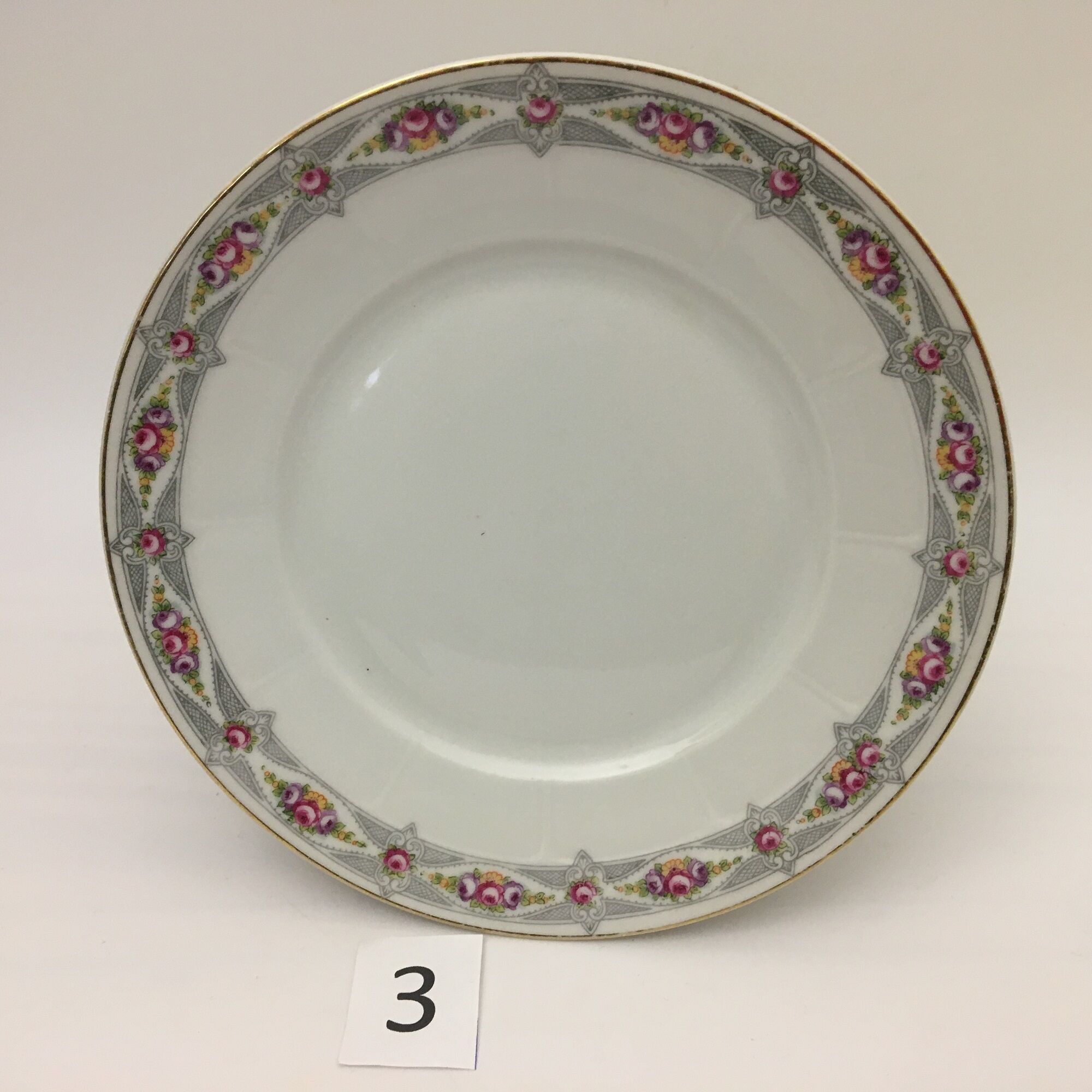 Set of 6 Dessert Plates "PAUL MULLER SELB"