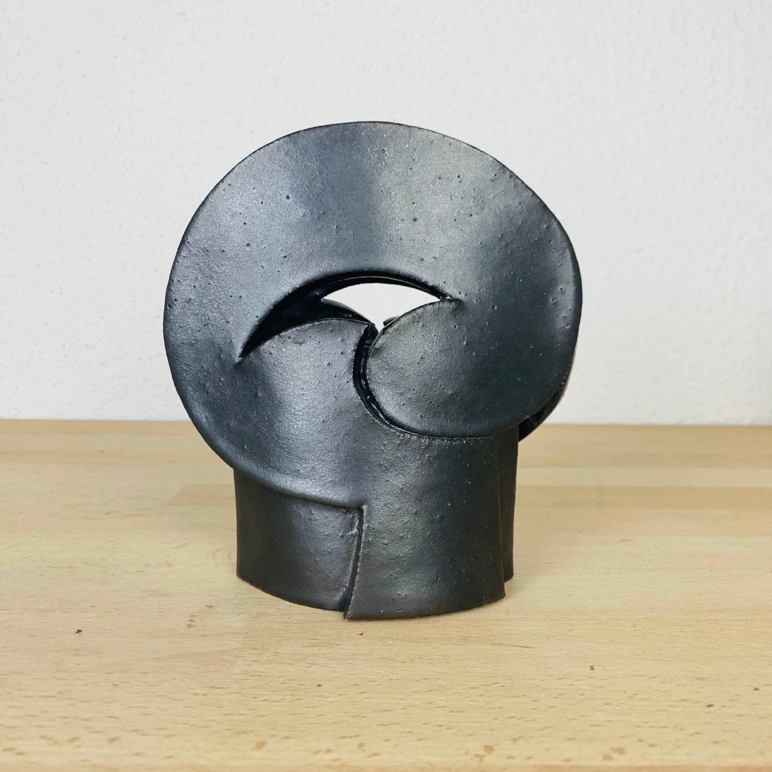 Abstract sculptural vase 50s