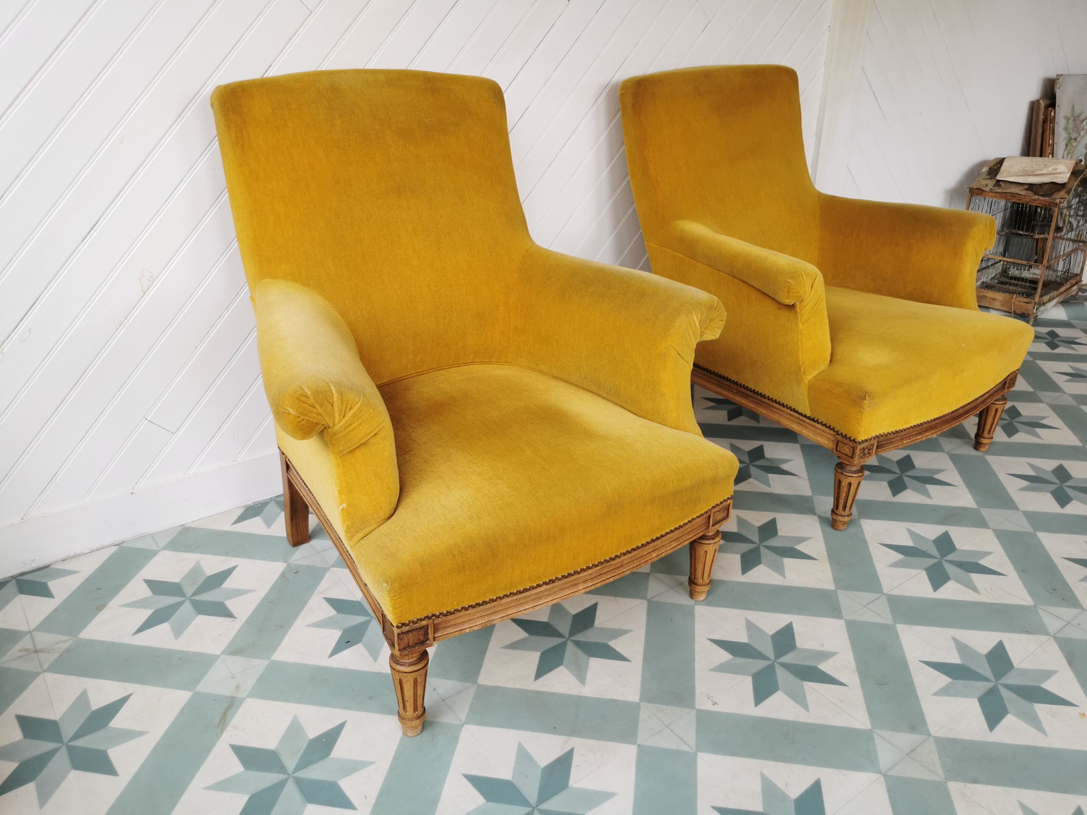 Toad armchairs