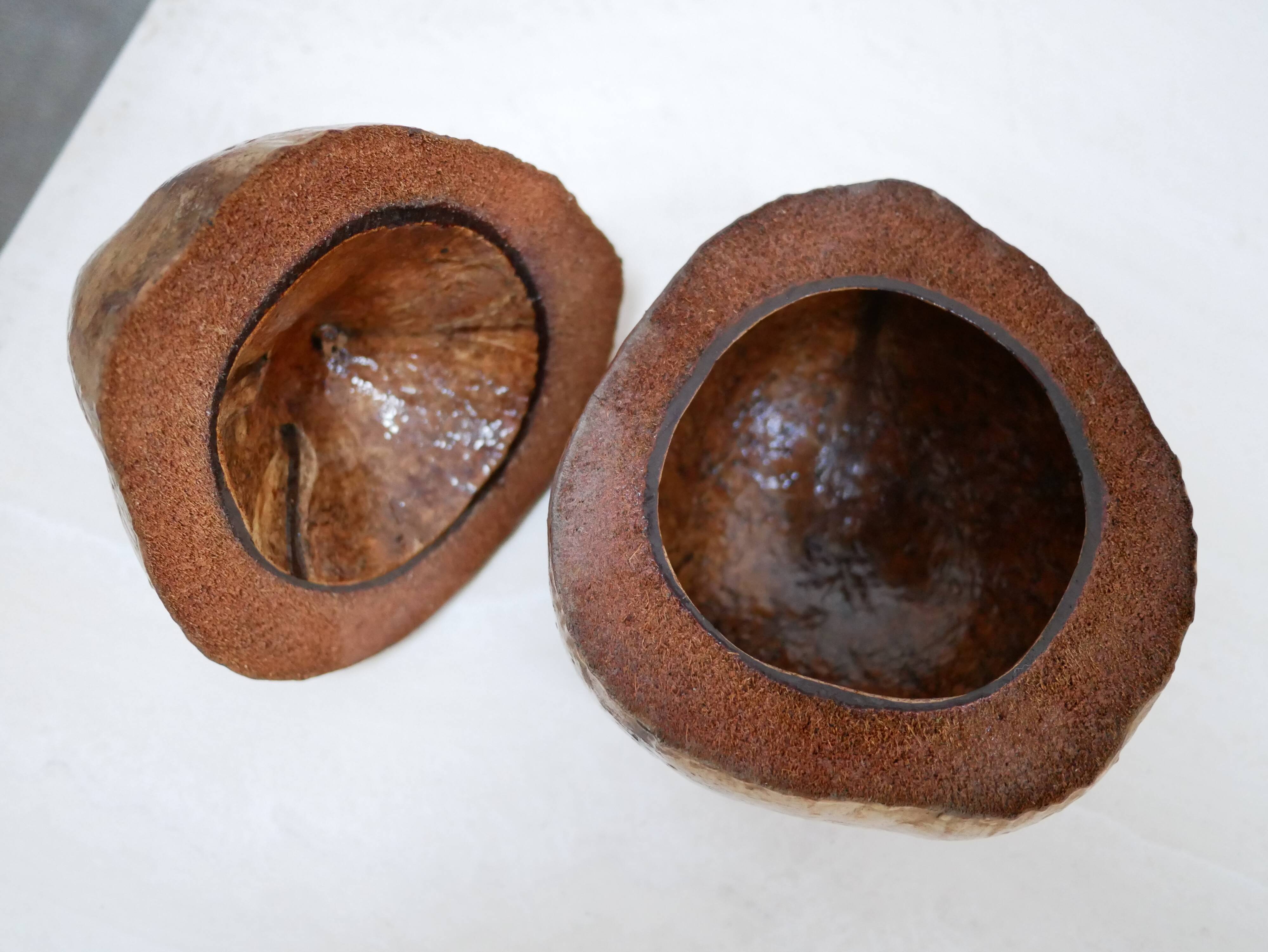 Vintage Coconut Ice Bucket