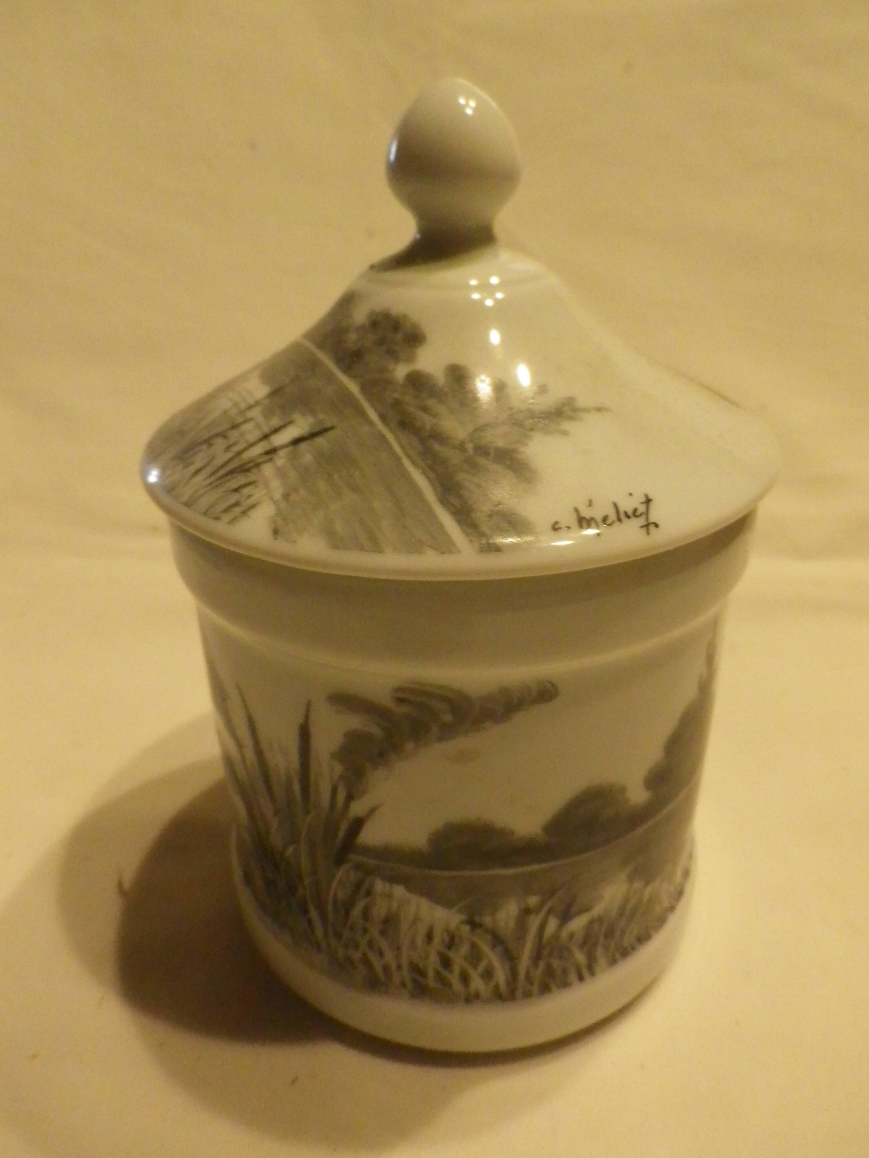Decorative pot C.MILIET