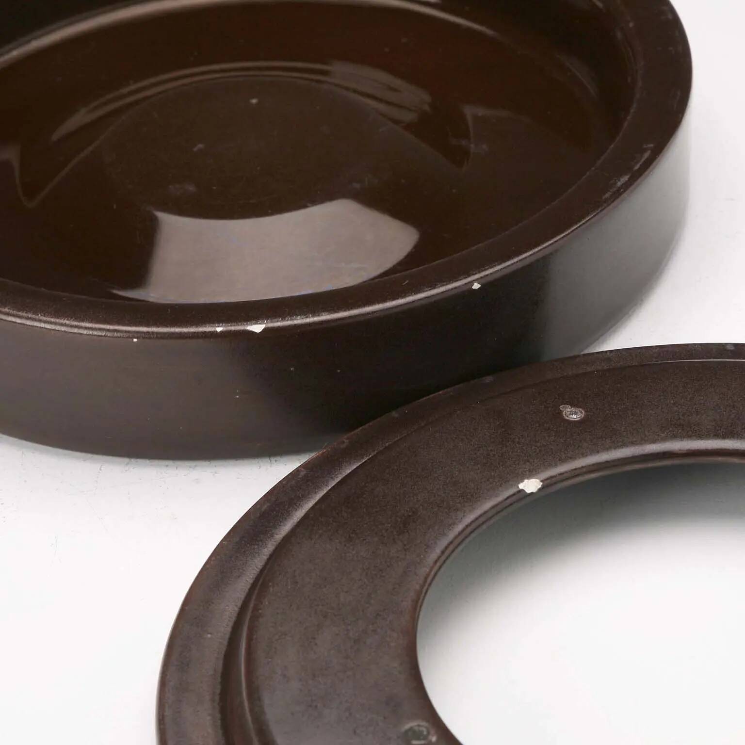 Barbados ashtray designed by Angelo Mangiarotti, vintage Italy 1960s.