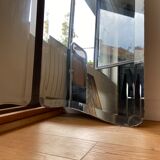 Pair of bevelled mirrors 44.5x168 cm