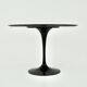 Black dining table by Eero Saarinen for Knoll, 2010