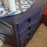 Louis XV style chest of drawers, restyled