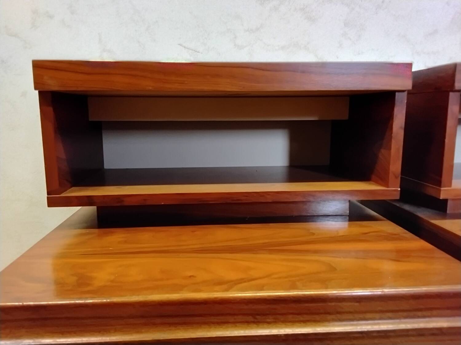 Pair of Scandinavian bedside tables from the 70s
