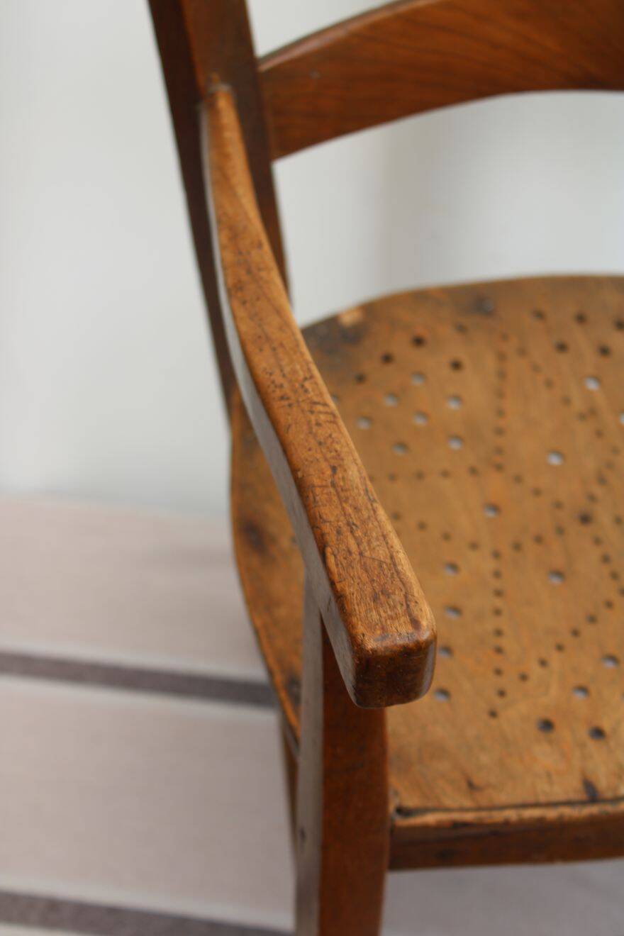 Child's wooden chair
