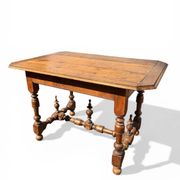 Writing table/desk Louis XIV light oak 18th century
