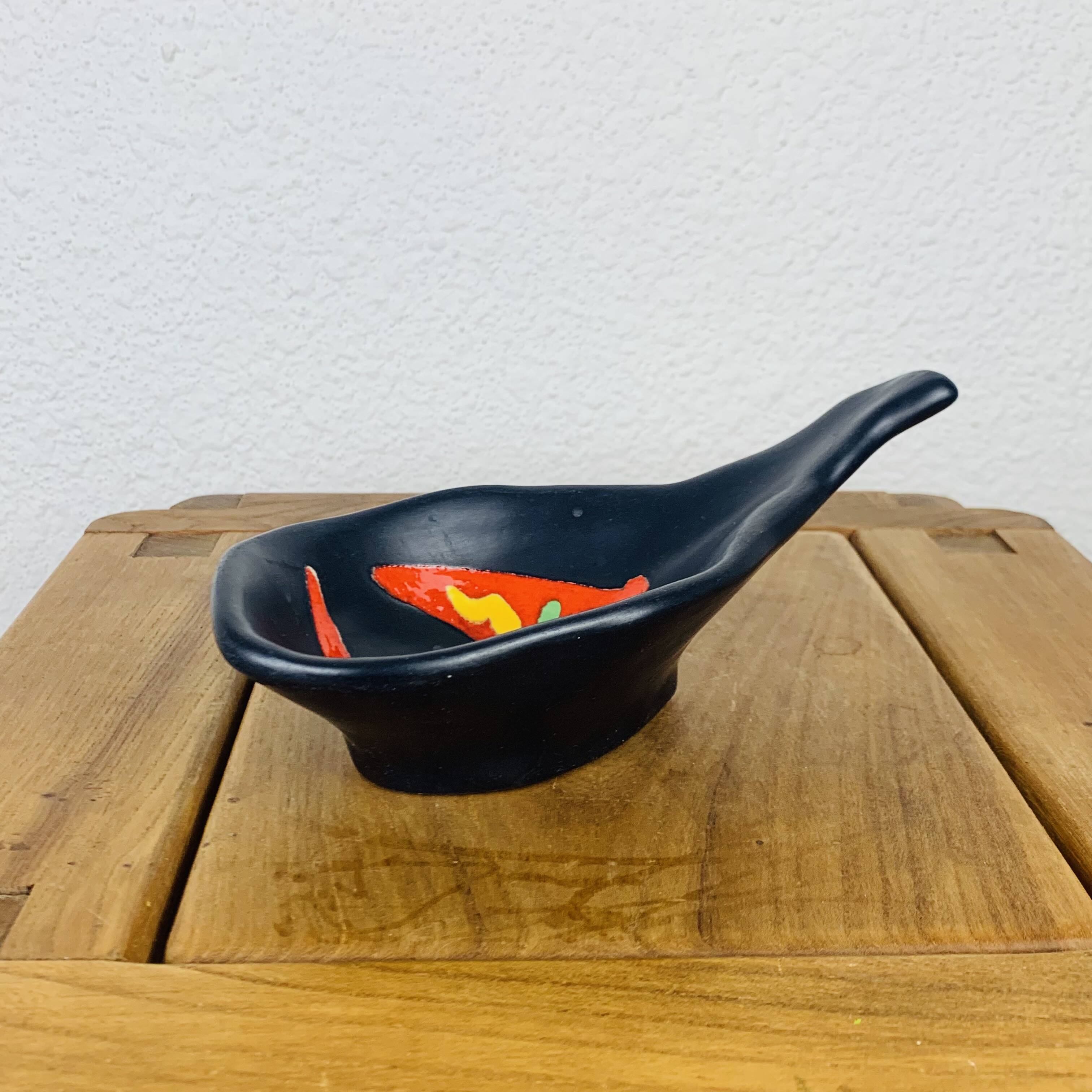 Empty fish pocket free form ceramic Missy Annecy