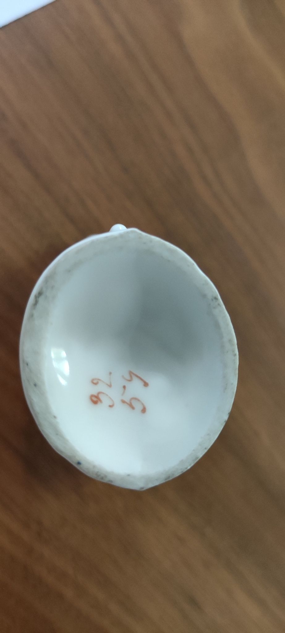 Petit vase de mariage porcelaine de Paris