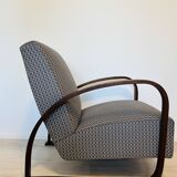 Fully restored Vintage Armchair by Jindrich Halabala model H-70 from Czechoslovakia 1950’s
