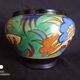 Large Gouda Vase, Art Deco geometric patterns, 1920s