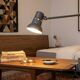 Vintage industrial architect lamp lumina – 1950s/60s