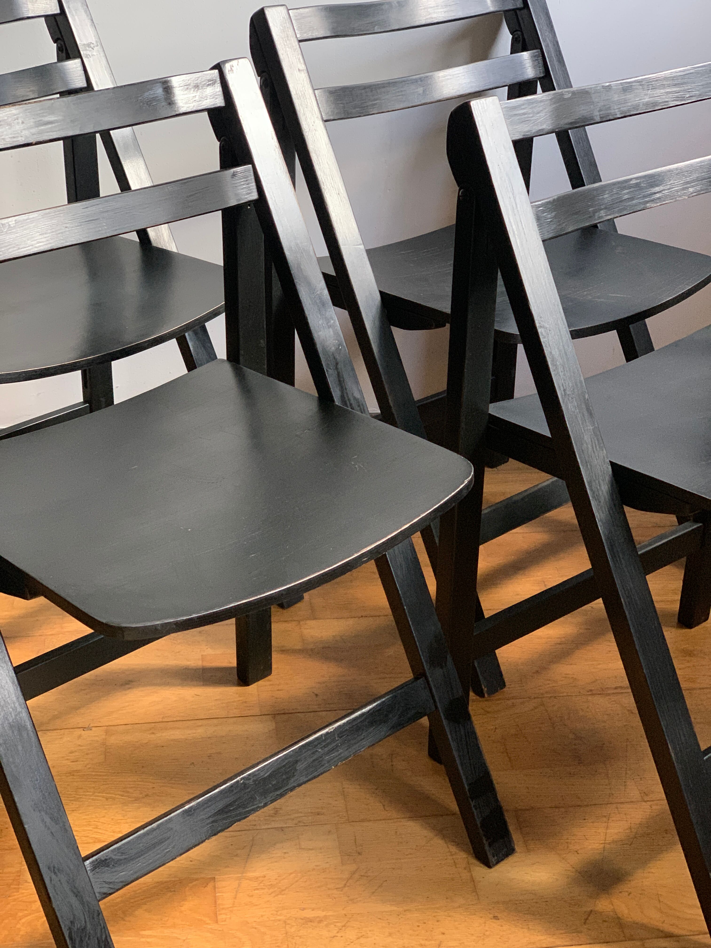 Vintage folding chairs