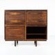 Mid-century modern storage furniture in the style of Gianfranco Frattini, Italy, 1960s.