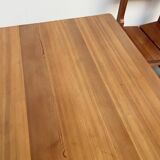 Set of table and 4 chairs, 60s mountain furniture