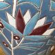 Vase Art déco des années 1930 en faïence émaillée