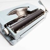 Sky Blue Brother Typewriter from 1980