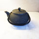 Japanese cast-glass teapot