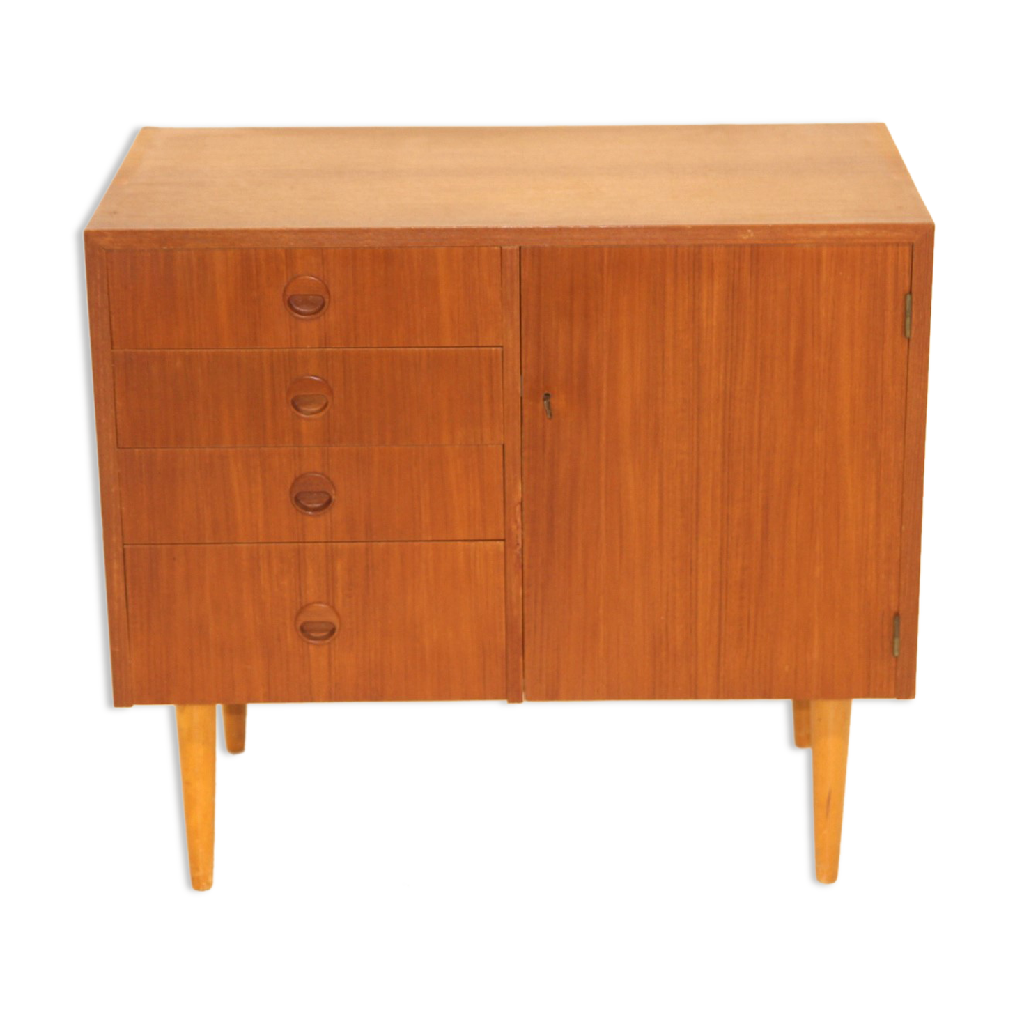 Teak chest of drawers, Sweden, 1960