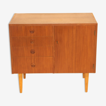 Commode en teck, Suède, 1960