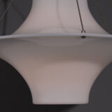 Sky Flyer pendant made of white acrylic, designed in 1959