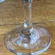 Champagne coupes or cocktail glasses with gilding