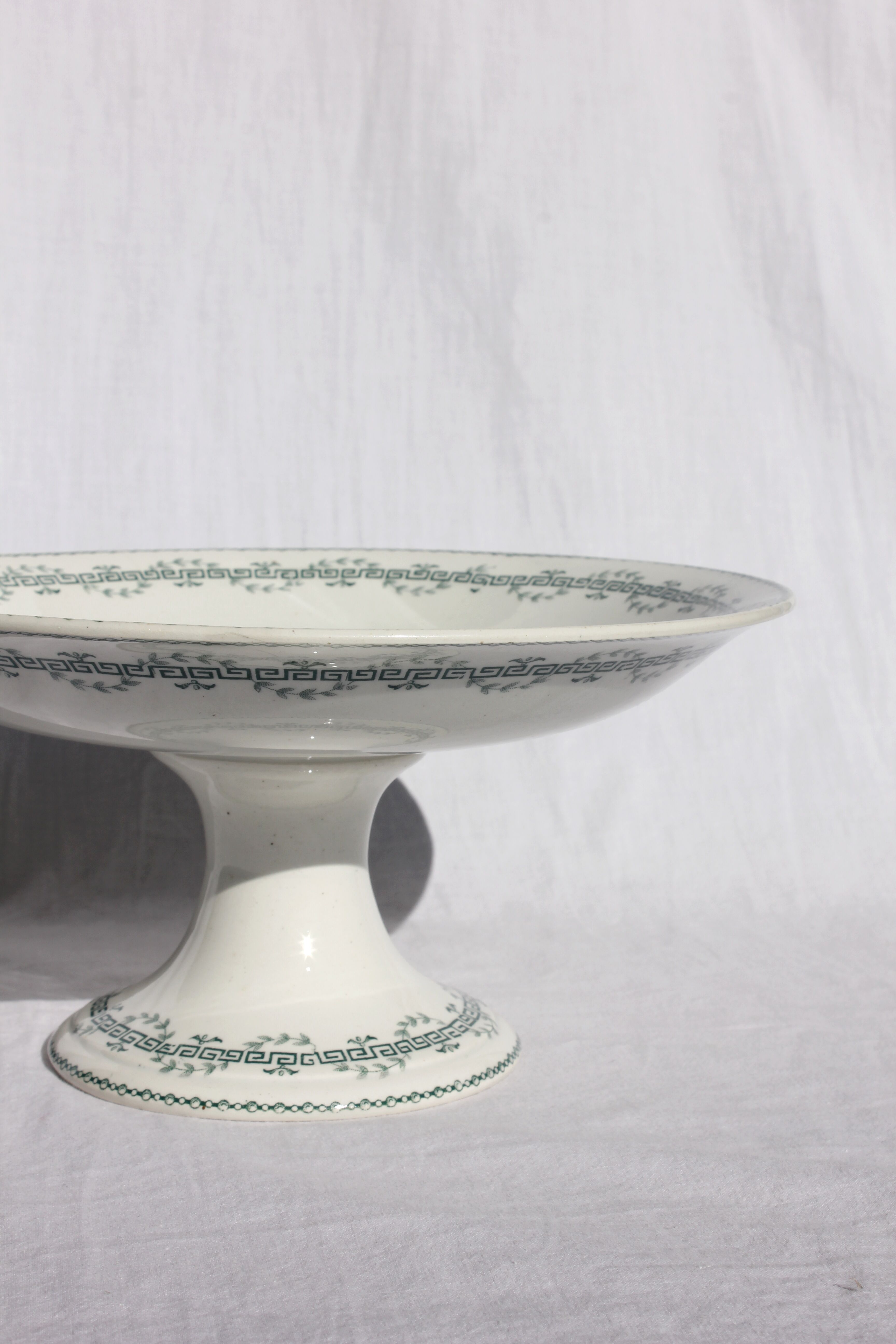 Compotier in iron earth "Austerlitz" Gien