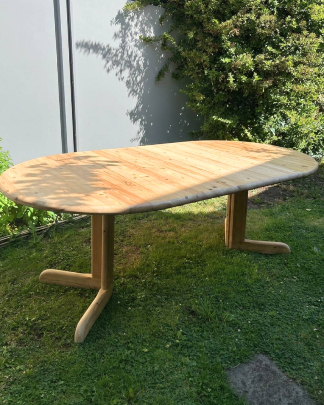 Table extensible en pin massif