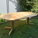 Table extensible en pin massif