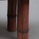 Japanese Showa Period Bamboo and Elm wood Coffee Table, 1960s