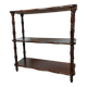 Étagère bois bobines vintage