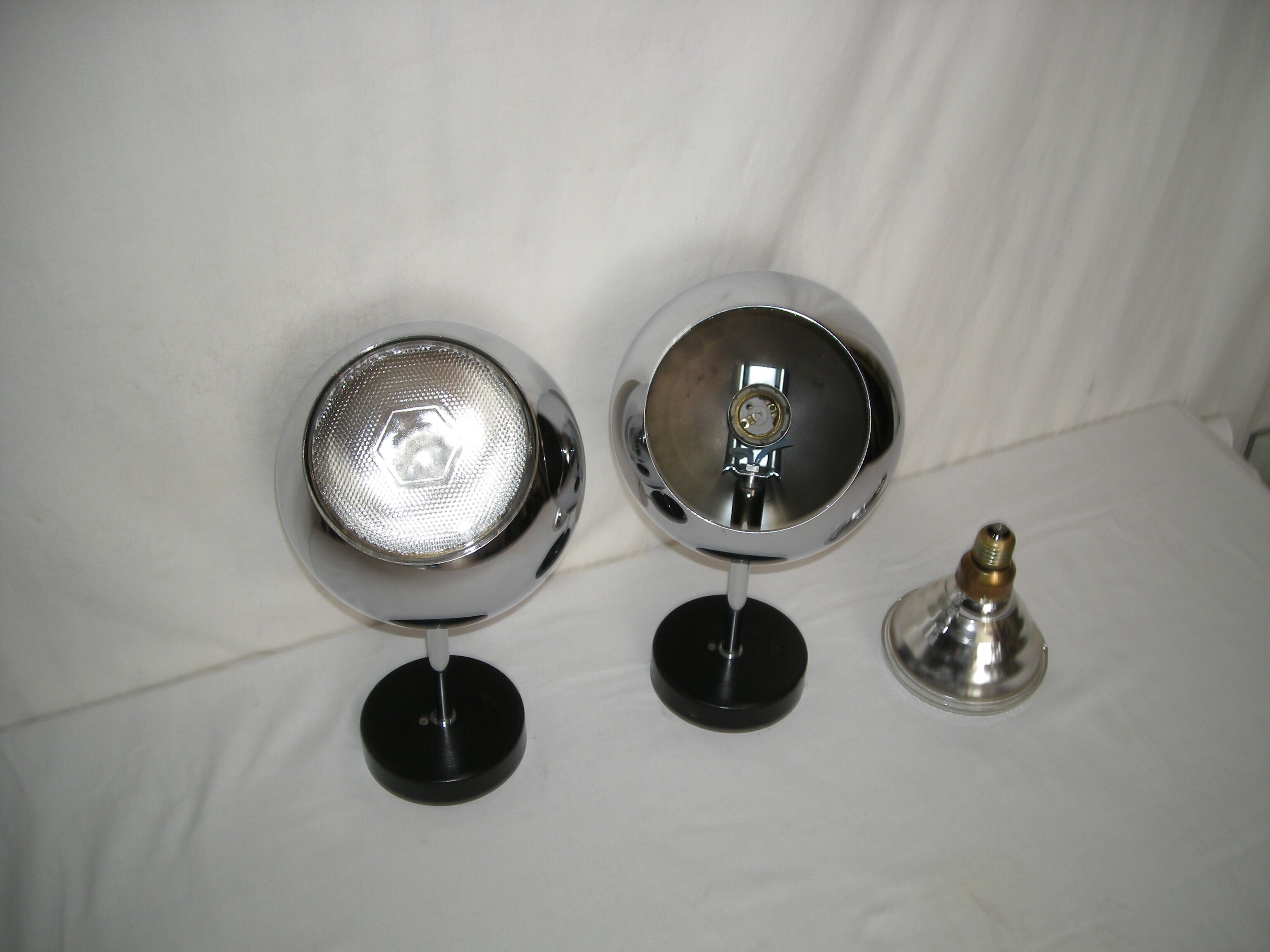 Pair of eye ball wall lamp by Staff Leuchten from the 60s 70s