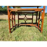 Bamboo and rattan desk