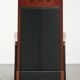 Recliner électrique réglable au design Art Déco en cuir de vache noir