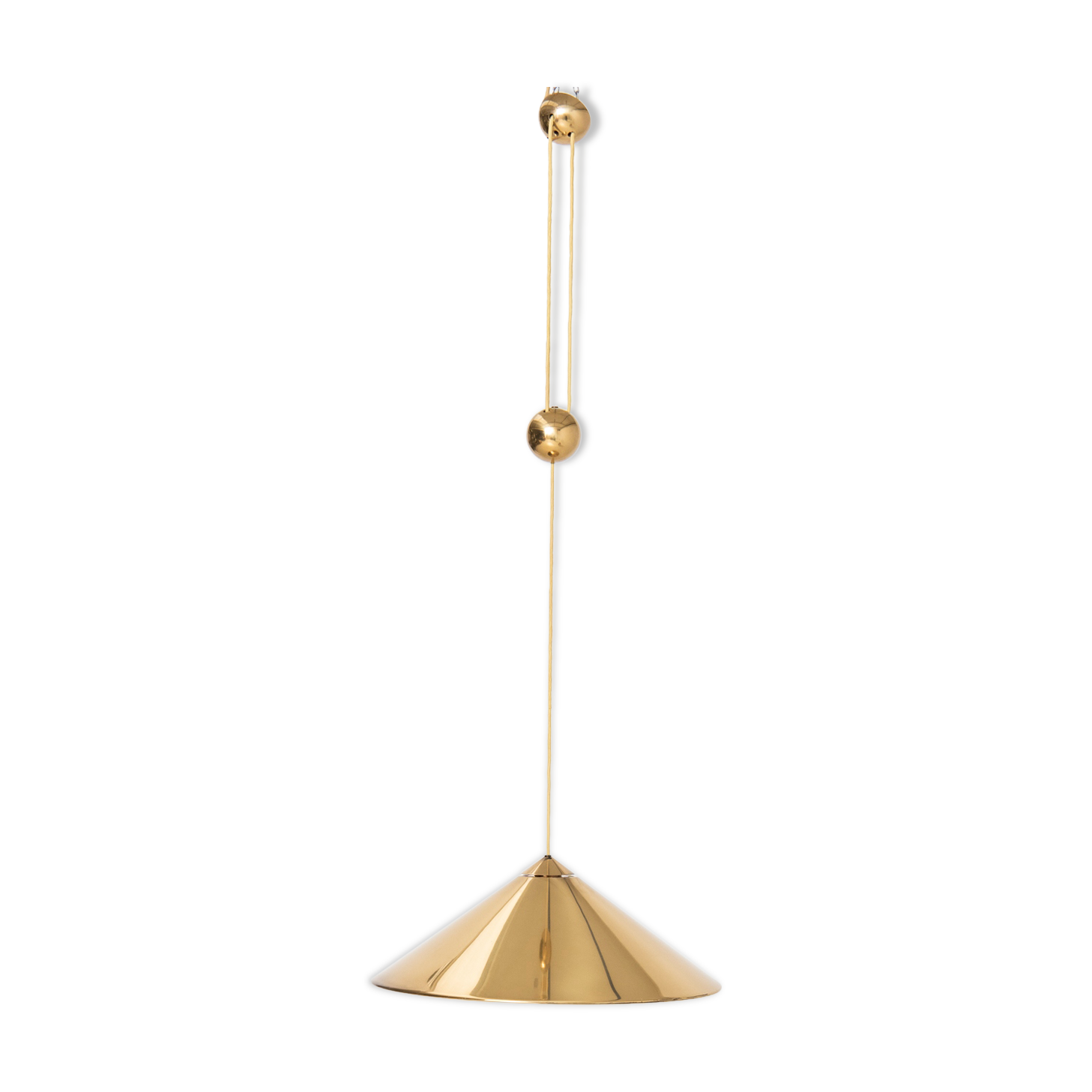 'Keos' Ceiling Lamp by Florian Schulz, Germany - 1970's