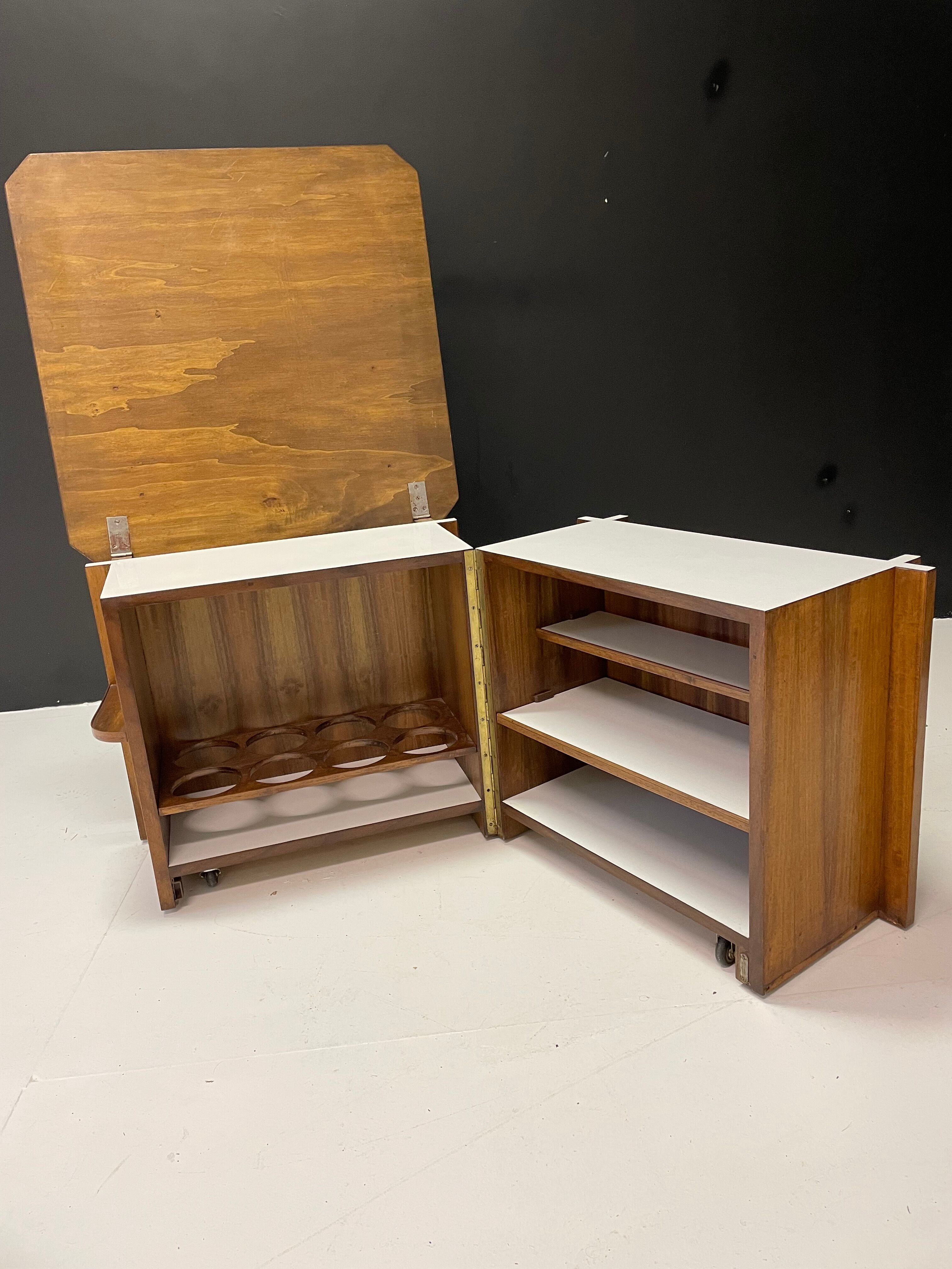 Lounge bar on rosewood roulette 1970