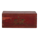 Small antique chest with floral details (c.1900) #30