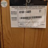 Solid wood bedside tables