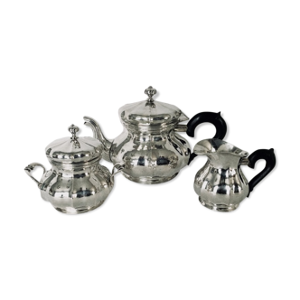 Solid silver tea set