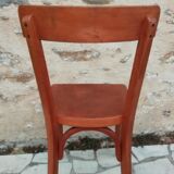Bistro table and 3 Baumann chairs