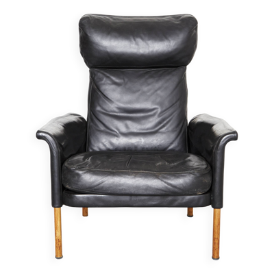 Fauteuil à dossier haut Hans Olsen pour C.S. Møbler