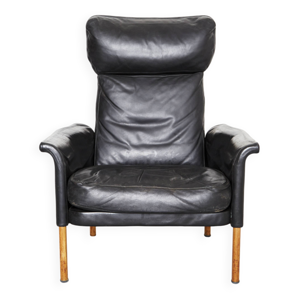 Fauteuil à dossier haut Hans Olsen pour C.S. Møbler