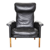 Fauteuil à dossier haut Hans Olsen pour C.S. Møbler