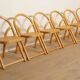 Set of 6 folding chairs | Arca | Gigi Sabadin for Crassevig