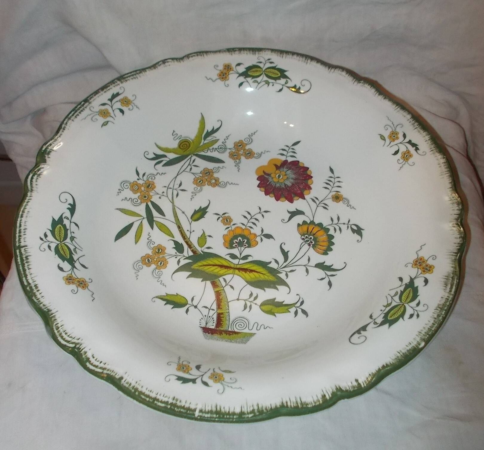 Shallow dish Sarreguemines