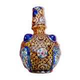 Antique english faience vase Alhambrian - relief decoration