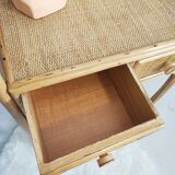 Rattan dressing table